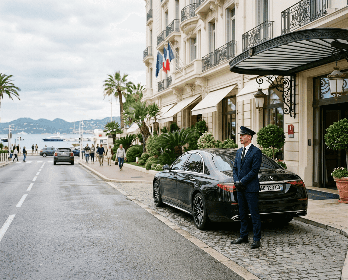 Remise d'un véhicule de location à Cannes