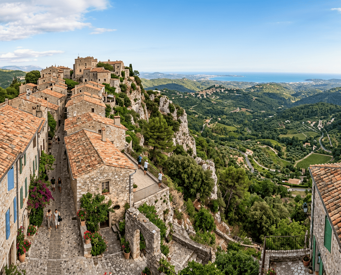Lieu principal de l'excursion