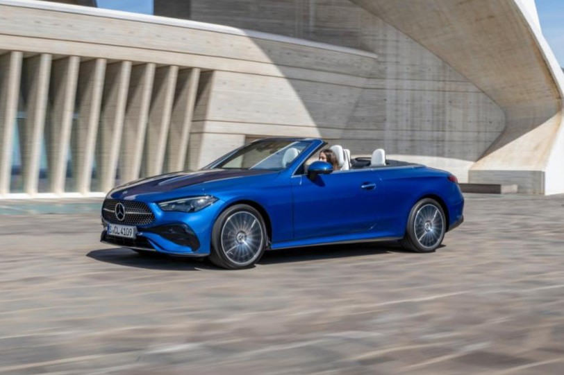 Mercedes CLE Cabriolet pour trajet Nice Riviera